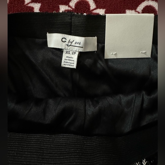 C by one. Women’s party sequined leggings. - Picture 6 of 7